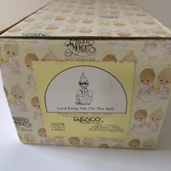 Precious moments figurine Lord keep on the ball Brand new - Picture 7 of 7